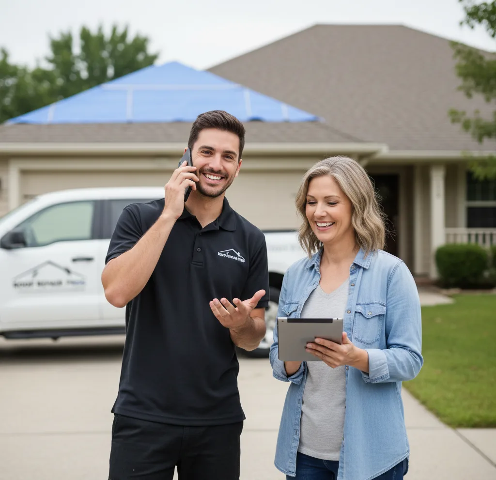 Modern Solutions Roof Repair customer support in Holmen